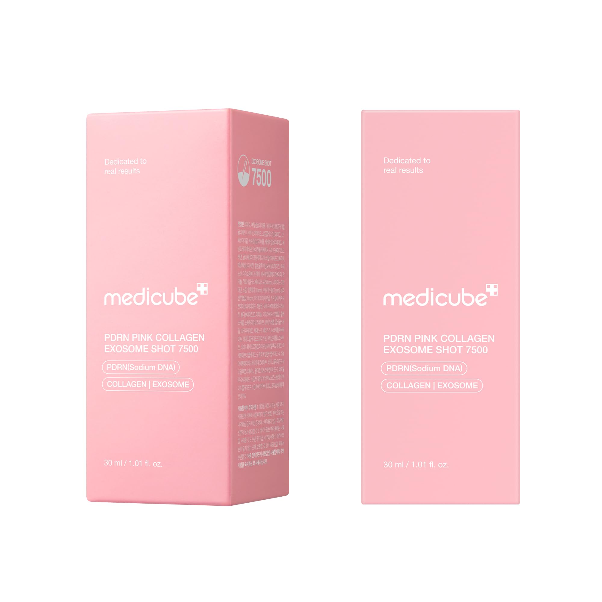 medicube Exosome Shot Zero 2,000 PPM Spicule Facial Serum | Liquid Skin Booster Serum | Exosome, AHA+BHA+PHA | Pore Care, Dead Skin Cells, Skin Texture | Korean Skincare, 1.01 fl.oz