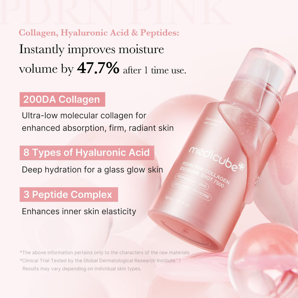 medicube Exosome Shot Zero 2,000 PPM Spicule Facial Serum | Liquid Skin Booster Serum | Exosome, AHA+BHA+PHA | Pore Care, Dead Skin Cells, Skin Texture | Korean Skincare, 1.01 fl.oz
