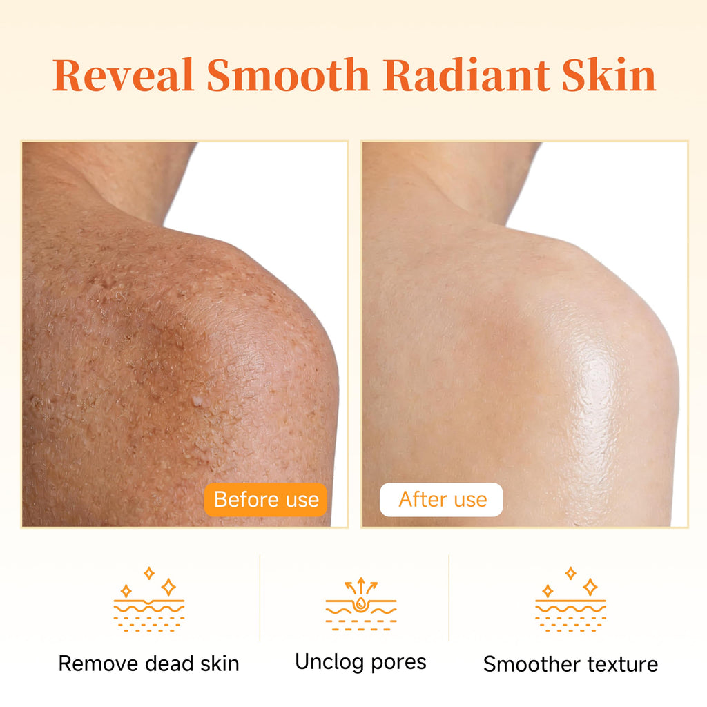6-Piece Hydrating Vitamin C Skincare Set with Niacinamide, Daily Face Care Routine Includes Cleanser, Toner, Serum, Moisturizer, Eye Cream & Body Lotion for Self Care