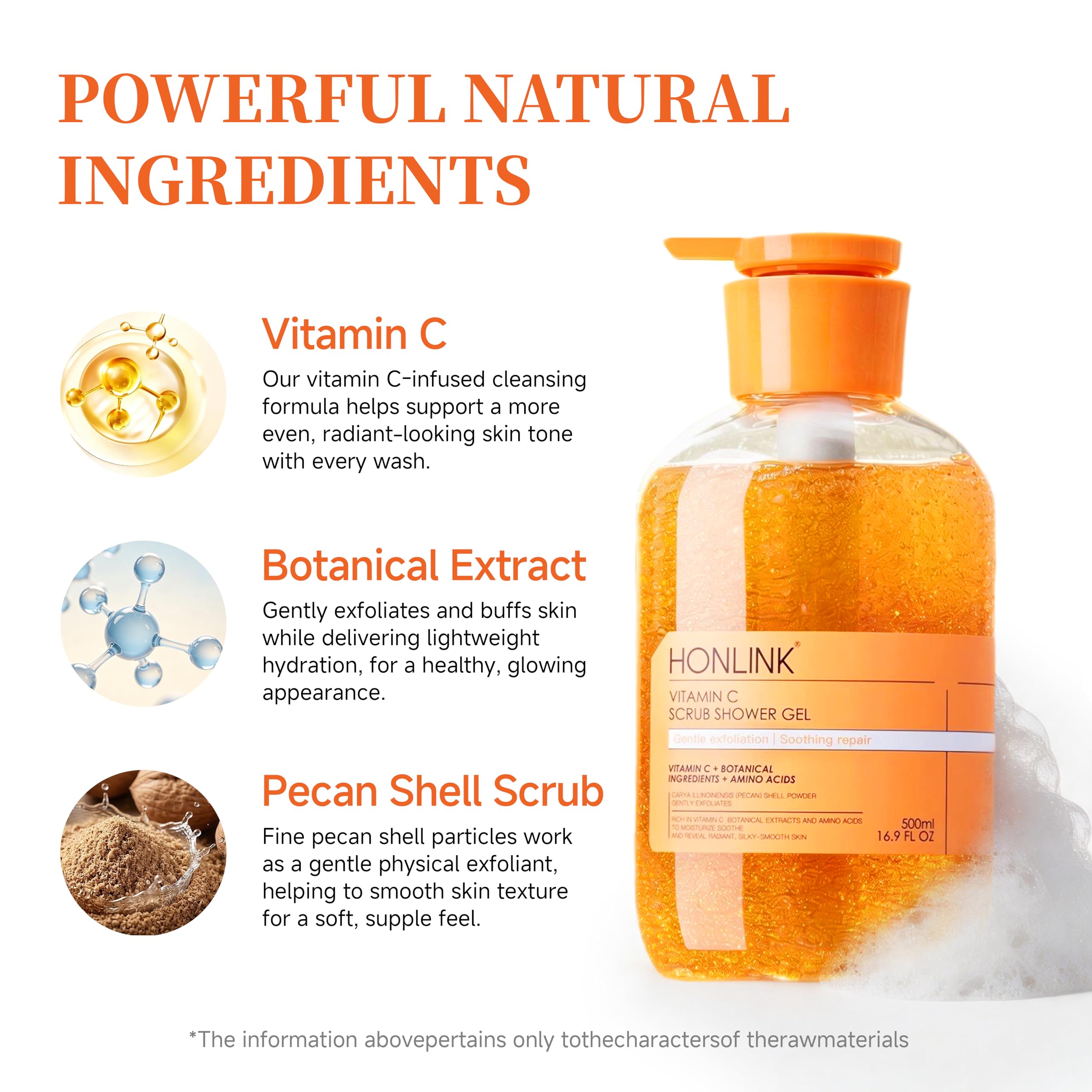 6-Piece Hydrating Vitamin C Skincare Set with Niacinamide, Daily Face Care Routine Includes Cleanser, Toner, Serum, Moisturizer, Eye Cream & Body Lotion for Self Care